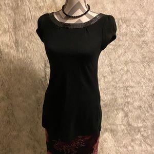 Sequin Collar Top